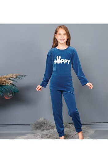 Pyjama Familya Set de pijamale din catifea pentru fete