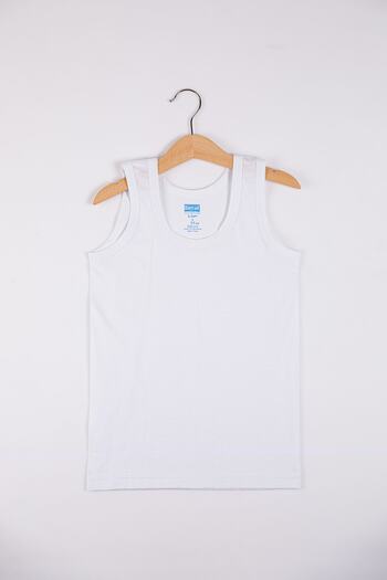 Berrak 1501 100% Cotton Boys' Tank Top Pack of 3