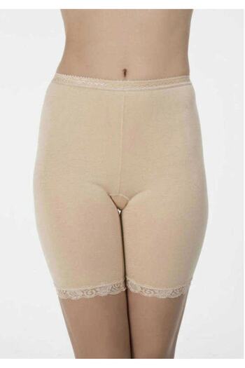 Kom Women's Cotton Basic Long Shorts Panties New Season (1 Piece Economical)