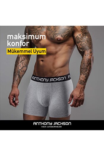 ANTHONY JACKSON Lycra 3-Piece Box Premium Men's Boxer Sandro