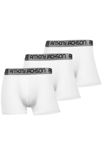 ANTHONY JACKSON Box of 3 Lycra Premium Men's Boxers ELIA Special Collection