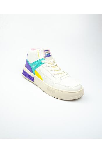 Jump 28756 Model Beige Women's Sneakers - High Top Design