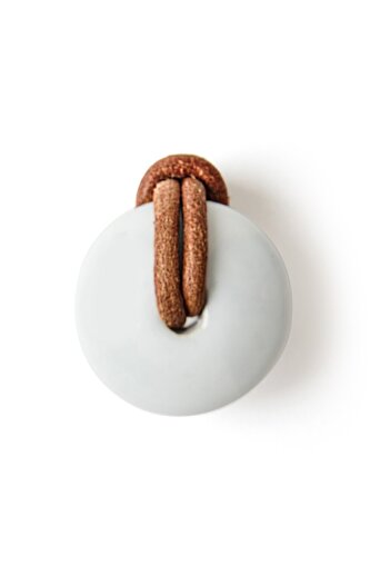 Esal White / Antique Bohemian PenDulum Button HanDle