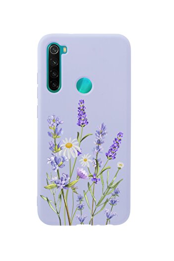 mooodcase Teleplus Xiaomi Redmi Note 8 Lavender Premium Silicone Lilac Phone Case