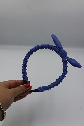 Melkady Aksesuar MelKady 446 - Sevimli Bunny Kulaklı Scrunchie Taç