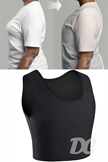 DC Tomboy unisex gynecomastia breast concealing corset