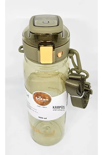 Gıpta Cool-J Well 900ml Green Hanging Lockable Tritan K7560 Flask