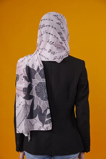 Differenza LOTUS PATTERNED SHAL - POWDER