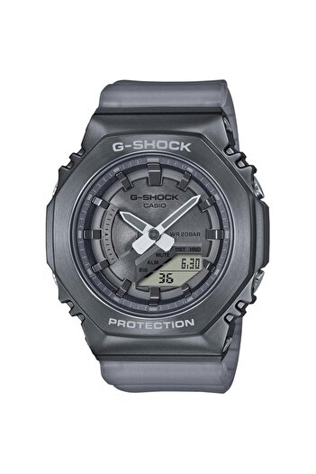 Casio GM-S2100MF-1ADR Silicone Black 45 mm Men's Wristwatch