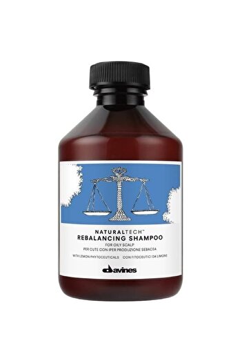 Davines 5.5pH Rebalancing Sebum Balancing Shampoo - 1000 ml, for Fine and Oily Scalp ECBeauty!W549
