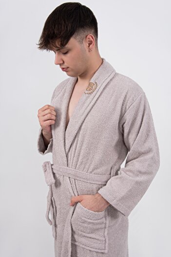 Güvenal Μπουρνούζι Bonny Cotton Ultrasoft | Κεντητό Μπουρνούζι| Δώρο Μπουρνούζι