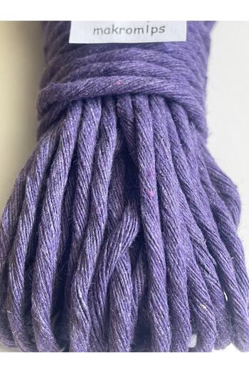 Makromİps MAKROME İP (10 metre) TEK BURGULU TARANABİLİR İPİ