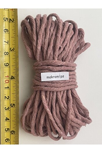Makromİps CHEAPEST MACRAME STRING (10 meters) SCAN RAINBOW CHANDELIER BAG BASKET SUPLA MULTI-PURPOSE HOBBY STRING