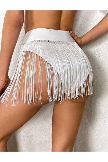 nuriçgiyim Kika Tassel Detailed Pareo
