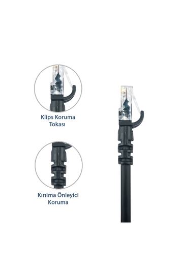 DERKAB 15 Metre Cat6 Network-Ağ-Ethernet Kablosu
