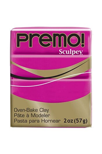 Sculpey 5504 Model Fuchsia Premo Polymer Clay - 57g