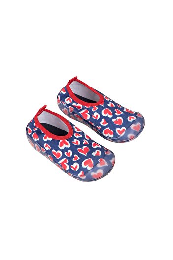 Penti Pantofi de inimă pentru fete bleumarin