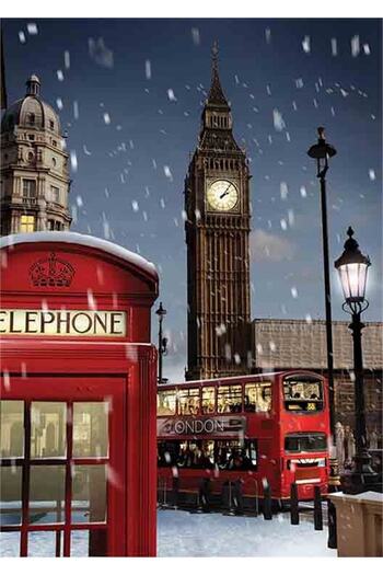 Gold Puzzle Under London 1000 PiecePuzzle- Snow