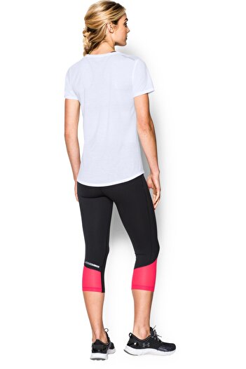 Under Armour Γυναικείο αθλητικό μπλουζάκι - Threadborne Streaker SS -1271517-100
