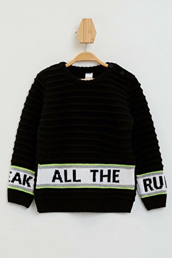 DeFacto Baby Boy Printed Sweatshirt