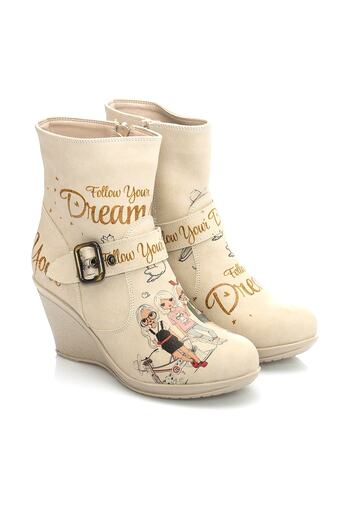 Streetfly Colorful Women's Boots Mddsc-882