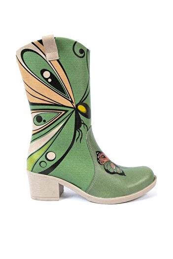 Streetfly Colorful Women's Boots Mddl-1567
