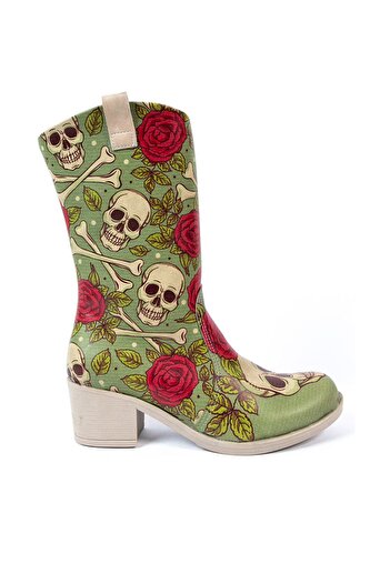 Streetfly Colorful Women's Boots Mddl-1563