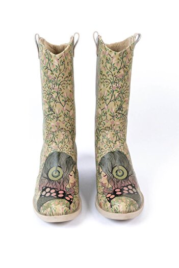 Streetfly Colorful Women's Boots MDDL-1564