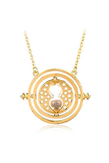 VipBT Kurgusal Karakter Kum Saati Time Turner Cosplay Kolye Altın Kum	 TR32396732935