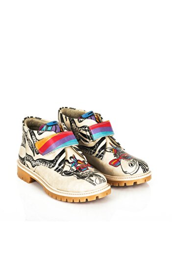 Streetfly Colorful Women's Boots Mdert-256