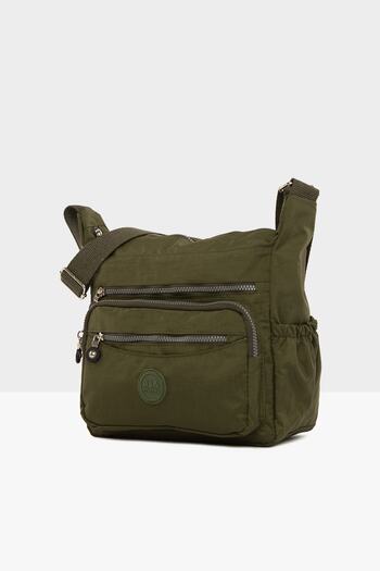 Bagmori Khaki Women's Multi-Pocket Large Parachute Bag M000004068
