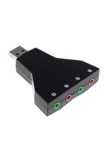 Alfais 4931 7.1 7 Kanal Mikrofon Destekli Çift Girişli Çevirici Harici Usb Ses Kartı