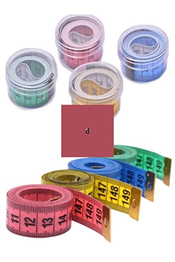mirach Home Tape Measure Boxed Bidirectional 1.50 m Practical Use for Precise Measurement 1 Piece