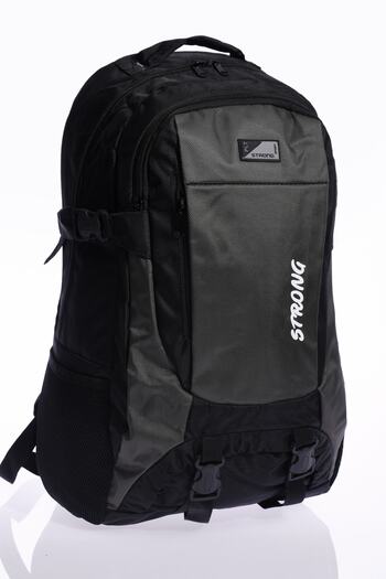Fiyaka St-04 Mountaineer Αδιάβροχη τσάντα κάμπινγκ πολλαπλών τμημάτων Travel Mountaineer Bag Backpack Γκρι