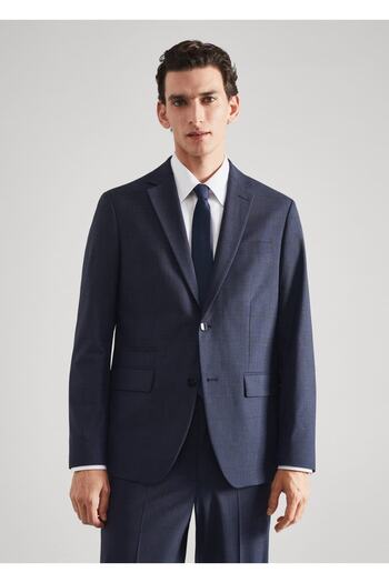 MANGO Man Slim Fit Wool American Set