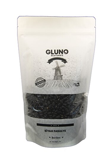 Gluno Glutensiz Siyah Fasulye 500g