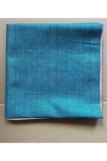 SERA Okey Tablecloth Flock Turquoise 1.40 1.400 Size
