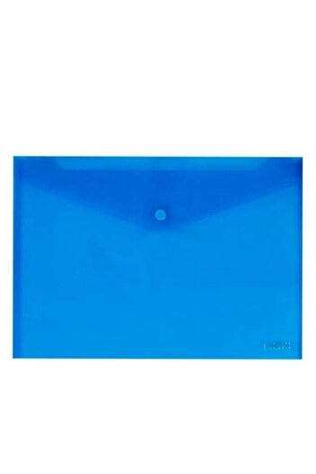 Noki Blue Document Envelope with Snap Fasteners 36 Pieces