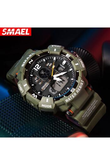 SMAEL 8045 Age Digital and Analog Men's Wristwatch