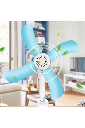 Kamardey Klipsli Masaüstü Mini Vantilatör 4 Kanatlı 220 Volt