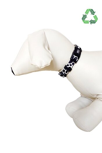 Pet Trendy Shop Ultra Soft, Leopard Pattern Recycled Cat Collar 1.5 cm