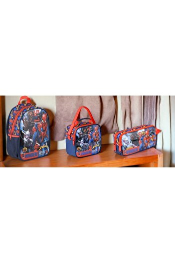 SPIDERMAN Nursery BAG HAWK JR WONDER, Lunch Bag and Pencil Case