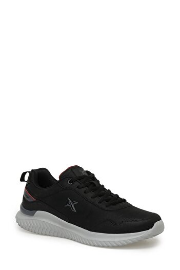 Kinetix Olego Pu 3Pr Black K Gray White Men's Sport Comfort Shoes
