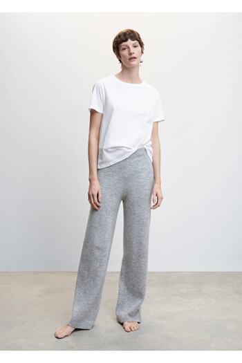 MANGO Woman Tricou din bumbac din 2 piese