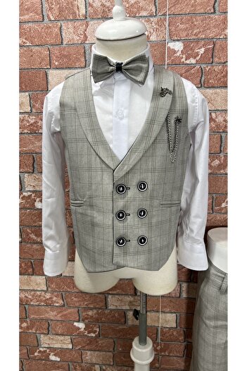 HAYTA Children's Vest Suit Shirt Set Bunny
