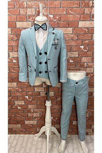 HAYTA Children's Suit with Vest and Shirt Set 5 years - 14 years Maldivian