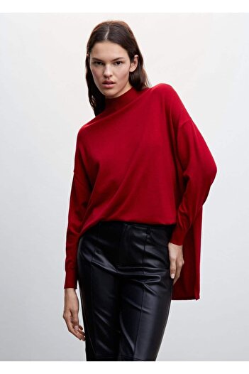 MANGO Woman Sweater with Side Slits