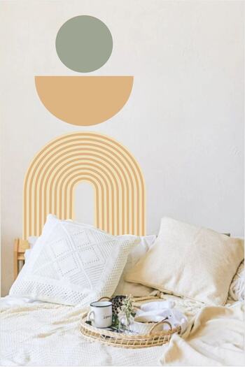 Piksel Grafik Geometric Bohemian Wall Sticker
