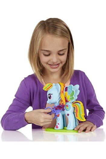 Hasbro Playdoh Rainbow Dash Saç Stüdyosu