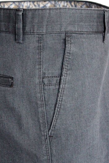 Varetta Men's Gray Side Pocket Jeans